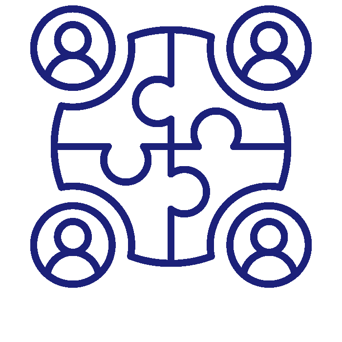 teamwork by North Star from the Noun Project.In MyNP3 Next Generation we implement innovative design and cutting edge technology to create applications,websites & software that will provide solutions to your needs.Image Description:puzzle pieces icon